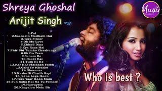 Arijit vs Shreya Ghoshal || Arijit Singh || Shreya Ghoshal || Hindi Romantic song || Bollybeats ||