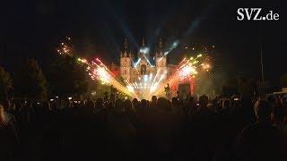 Schweriner Schloss in Flammen - Schlossfest 2018