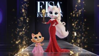 Elsa & Luna’s Purrfect Fashion Show!  | AI 3D Animated Catwalk Musical!