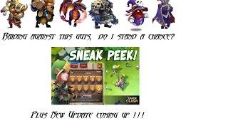 Castle Clash Sneak Peek/ New Update, And Raiding Against The New Heros