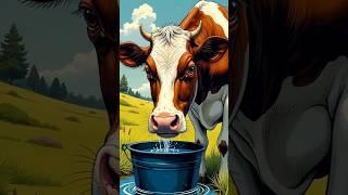 Beautifull Cow Rescue // #cow #SummerStory #AnimalCare #CowLove #SaveAnimals #ViralShorts #CowRescue