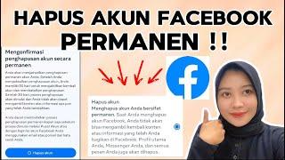 CARA MENGHAPUS AKUN FACEBOOK SECARA PERMANEN !! LANGSUNG BERHASIL 