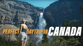 The Perfect Day Trip In Canada  You Shouldn't Miss This! Exploring Wapta & Takakkaw Falls