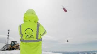 A Vision For The Future: Tram Construction Begins at Big Sky Resort
