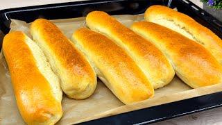 Only 4 simple ingredients! The most practical and delicious! I bake incredibly delicious bread!