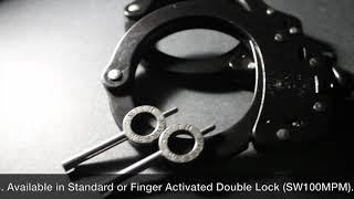 Smith & Wesson Black (Melonite) Handcuffs - Handcuff Warehouse