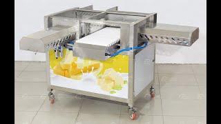 #Hexu Machinery# How to assemble the cutting mold of the cheese cutting machine