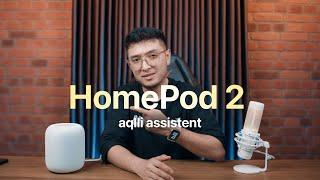 HomePod 2 - aqlli assistent! (HomePod - bu faqat kolonka emas)