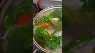 SINABAWANG BANGUS #asmr #asmrsounds #fishsoup