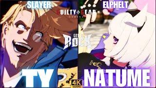 GGST SLAYER / スレイヤー [ TY ] vs ELPHELT / エルフェルト [ NATUME/なつめ ] Guilty Gear Strive