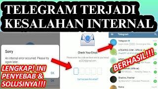 Kenapa Telegram Terjadi Kesalahan Internal | Cara Mengatasi Telegram Terjadi Kesalahan Internal