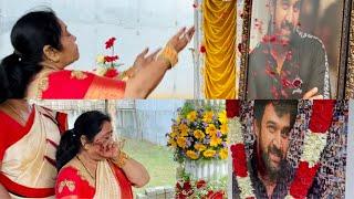 Dhruva Mom Crying  Infront Of Chiru Photo Heart Touching Video | Chiranjeevi Sarja | Dhruva Sarja