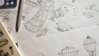 Making a Steampunk Illustration [Part 1 of 2]