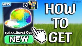 HOW TO GET "Colorful Holi Cap" On Roblox! (LIMITED TIME!)