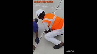 Polysulphide Sealant Application video-groove filling  #application #construction #viral #trending