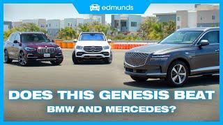 Genesis GV80 vs. BMW X5 vs. Mercedes GLE 450 | Full-Size Luxury SUV Comparison