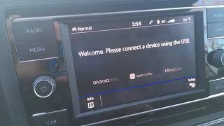 Volkswagen Atlas 2018 Apple Carplay not working