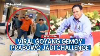 'Goyang Gemoy' Milik Prabowo Jadi Trending dan Dibuat Challenge Oleh Banyak Orang