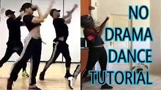 TINASHE x #NODRAMA OFFICIAL VIDEO CHOREOGRAPHY || DANCE TUTORIAL || MOTSWANA x TANZANIAN YOUTUBER