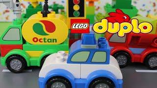 Про машинки Lego Duplo  с каналом Ребята Kikityki!