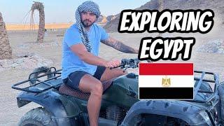  Exploring Egypt - Desert Quad Bike, Private Yacht, Farsha Cafe, Dune Buggy Etc….VLOG