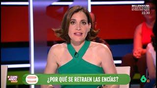 La edad entre las causas de la retracción de las encías, según Boticaria García - Zapeando