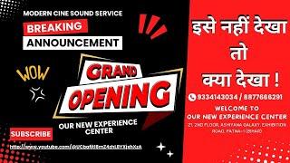 MODERN CINE SOUND SERVICE l EXPERIENCE CENTER #grandopening#viralvideo#promotionalvideo