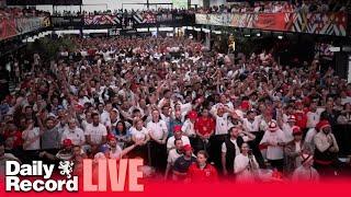 LIVE: Spain v England Euro 2024 final fan reaction from Wembley