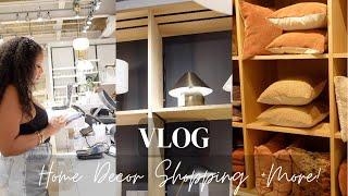 VLOG! HOME DECOR SHOPPING + MORE!!