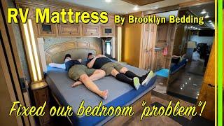 RV Mattress by Brooklyn Bedding solved our PROBLEM in the bedroom with 8" Dreamfoam Essential -EP318