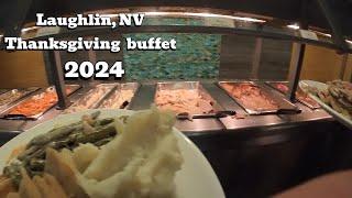 Enjoying Thanksgiving dinner at the Riverside Casino  Laughlin, NV