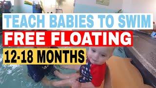 How to teach toddler to swim at home - Online swimming lessons for babies 12 to 18 months