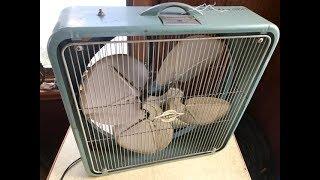 1954 Lasko Vintage Box Fan - Fun Run