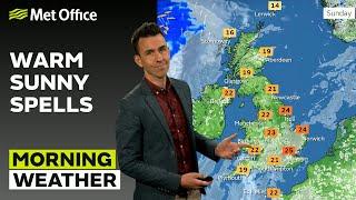 23/06/24 – Cloudy in the South – Morning Weather Forecast UK –Met Office Weather