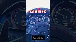 Audi R8 V10 0-60 mph *NO Launch Control ️ #AudiR8 #R8 #R8V10