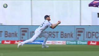 Shreyas Iyer surprised after Ben Stokes amazing fly catch | Ben Stokes fielding today