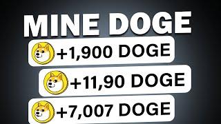 Mine DOGE Coin for FREE : Free Dogecoin Mining Site (Without Investment)