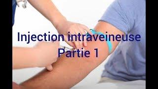 injection intraveineuse 1 - préparation d'injection -