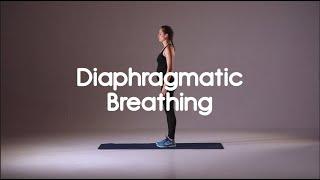 Diaphragmatic Breathing (Standing) - How to Demo