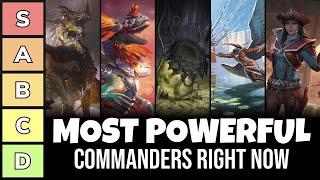 The Most Powerful Popular Commanders Right Now | Power Tier List | EDH | Commander | MTG