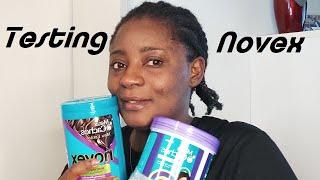 Wash Day Trying Novex Hair Products On My 4C Hair