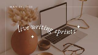 Live Writing Sprints | 10am CST