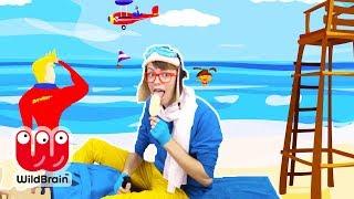 Captain Ace Zoomy Sings At The Beach | Popular Kids Songs | Great Educational Songs for Children