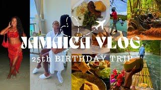 JAMAICA TRAVEL VLOG # 2| 25th BDAY TRIP | SANDALS RESORT | EXCURSIONS, PRIVATE BDAY DINNER & MORE