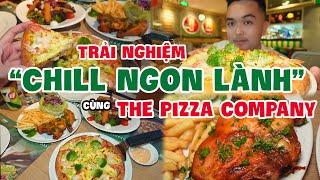 Trải nghiệm đầu năm "CHILL NGON LÀNH" cùng Pizza Company || SẬP CHANNEL