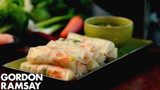 Fresh Prawn Rolls | Gordon Ramsay