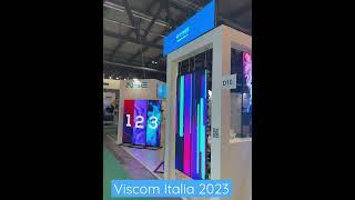 NSELED Booth on Viscom Italia 2022 (Digital LED Poster , Rental LED Display )