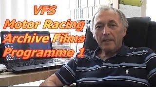 VFS Motor Racing Videos | National Motorsport Archive Films | Weekly Series - Programme 1