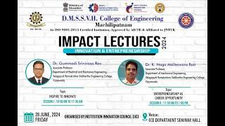 IMPACT LECTURE SERIES- SESSION 1- DMSSVHCE IIC