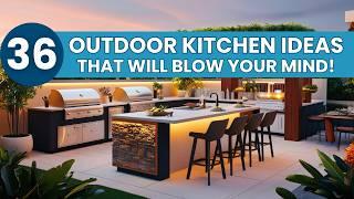 36 Outdoor Kitchen Ideas That Will Blow Your Mind! | covered outdoor kitchen ideas